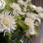 中野区 家族葬 花祭壇 ダリア